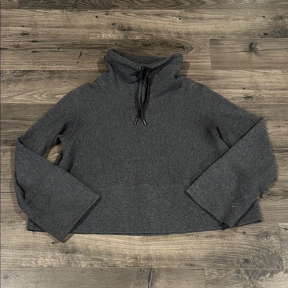 Lululemon Women's Gray Cowl-neck Sweater